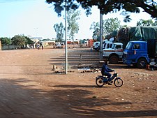 Transporte de algodão em Dédougou