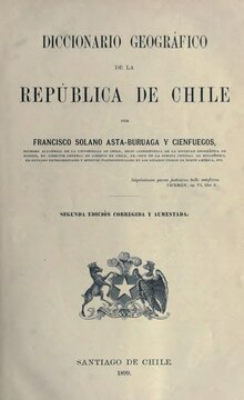 Diccionario Geográfico de la República de Chile (1899).djvu