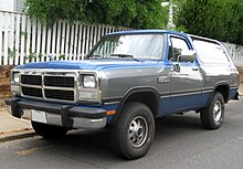 Dodge Ramcharger - Wikipedia, la enciclopedia libre