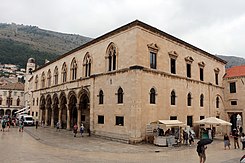 Dubrovnik, palazzo del rettore, esterno 01.JPG