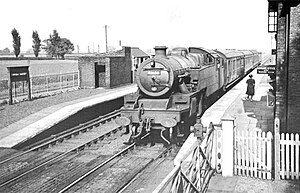 Станция Dunham Massey през май 1952.jpg