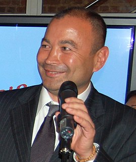 Eddie Jones (rugby union) Rugby coach and former player