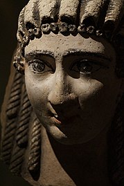 Egyptian mummy mask of a woman 02.JPG