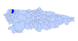 El Franco - Localizazion