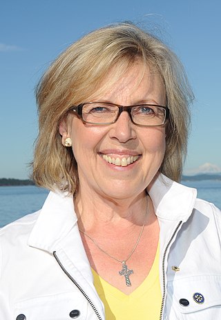 <span class="mw-page-title-main">Elizabeth May</span> Canadian politician (born 1954)