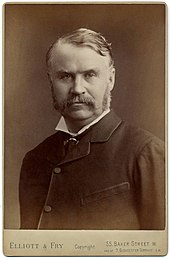 Cabinet card of W.S. Gilbert in about 1880 by Elliott & Fry Elliott & Fry - photograph W. S. Gilbert.jpg