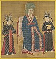 宋仁宗皇后 慈圣光献皇后 曹氏 Empress Sitting with Maids