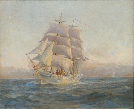 Enterprise working out of Massachusetts by Walter Lofthouse Dean Enterprise by Walter Lofthouse Dean.jpg