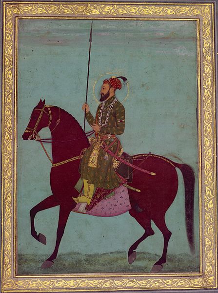 ファイル:Equestrian Portrait of Aurangzeb..jpg