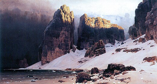 Eugen Bracht, The Shore of Oblivion, 1889