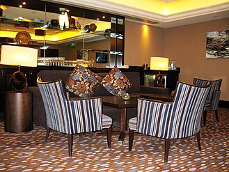 Executive Lounge at London Hilton on Park Lane