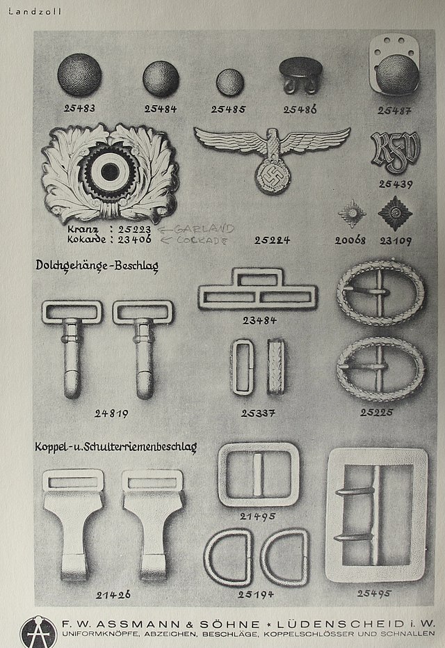 File:F.W. ASSMANN & SOHNE Nazi Germany catalog 1930s repro