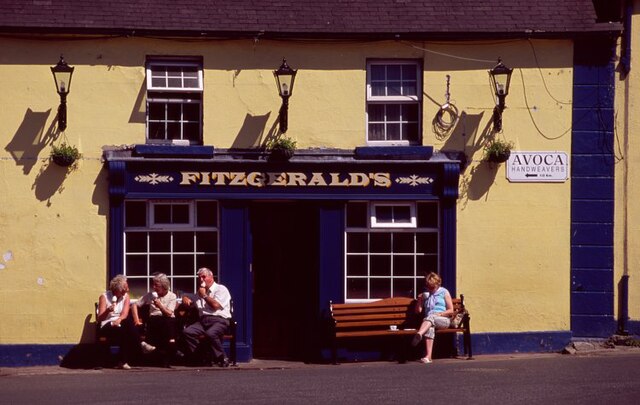 Fitzgerald's, a pub in Avoca that was used as a primary exterior set in the series.