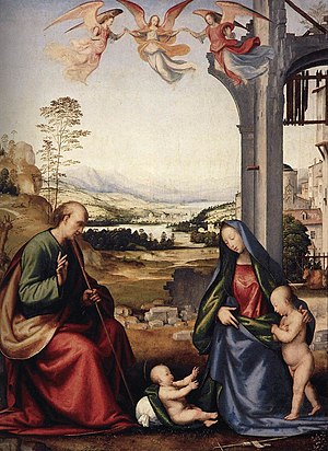 The Holy Family with the Infant Saint John the Baptist