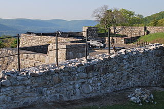 Fort Putnam military garrison during the Revolutionary War