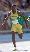 Gabriel Mvumvure schied im fünften Vorlauf als Fünfter in 21,11 s aus