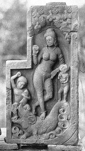 La déesse Ganga, Besnagar, période Gupta.