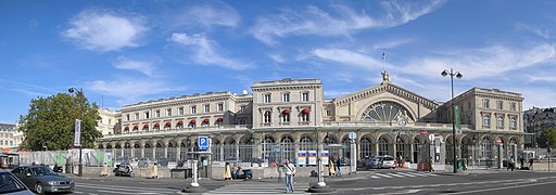 View of Gare d' l'Est, Paris