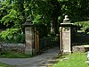 Gateposts ، Gawsworth Church.jpg