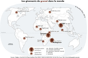 Mineralogia Granada: Membros do Grupo Granada, Granadas Artificiais