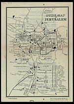 Thumbnail for File:Guide map of Jerusalem - Drawn by Survey Directorate H.Q. Pal &amp; T.J.jpg