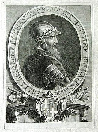 <span class="mw-page-title-main">Guillaume de Chateauneuf</span> 19th Grand Master of the Knights Hospitaller in Malta