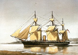 HMS <i>Turquoise</i> (1876) British Emerald-class corvette