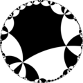 Isohedral tiling of hyperbolic plane.