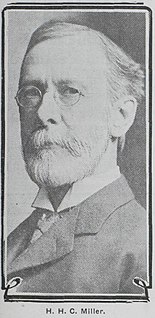 H. H. C. Miller American politician
