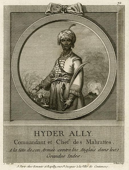 File:Haidar Ali commandant en chef des Mahrattes gravure 1762.jpg