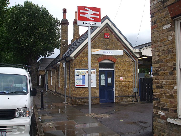 Hampton railway station