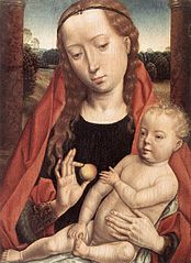 Mare de Déu amb Nen 1490 24,5 × 17,8 cm Metropolitan Museum of Art, Nova York (Cat.67).[76]