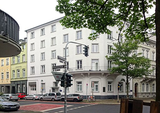 Haus Kronprinzenstraße 49 an der Ecke zum Fürstenwall, Düsseldorf-Unterbilk