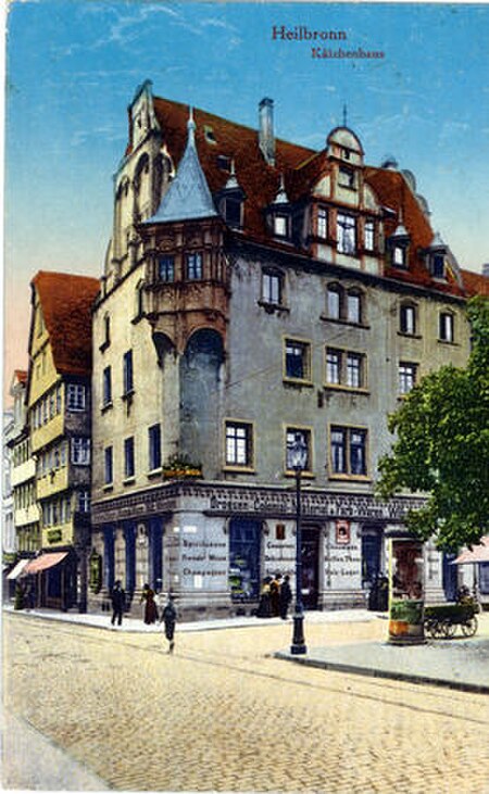 Heilbronn, Käthchenhaus, Postkarte, 1910