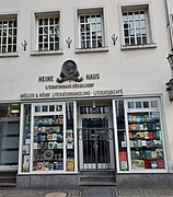 Librovendejo Heinrich Heine en Düsseldorf, Germanio