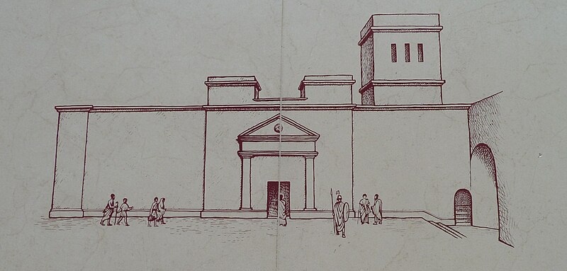 File:Herods Promontory Palace entrance reconstruction P1100195.JPG