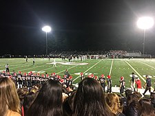 A high school football game High School Football Game.jpg