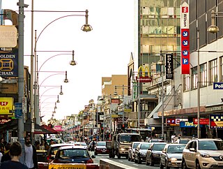 Hindley Street, Adelaide Street in Adelaide