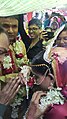 File:Hindu marriage ceremony of two blind persons at Voice Of World Kolkata IMG 20240126 191056 03.jpg