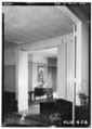 Historic American Buildings Survey Alex Bush, Photographer, May 7, 1935 VIEW FROM FRONT DOOR INTO LIVING ROOM AND DINING ROOM SHOWING LARGE FOLDING DOORS - T. L. Plowman House, HABS ALA,61-TALA,3-9.tif