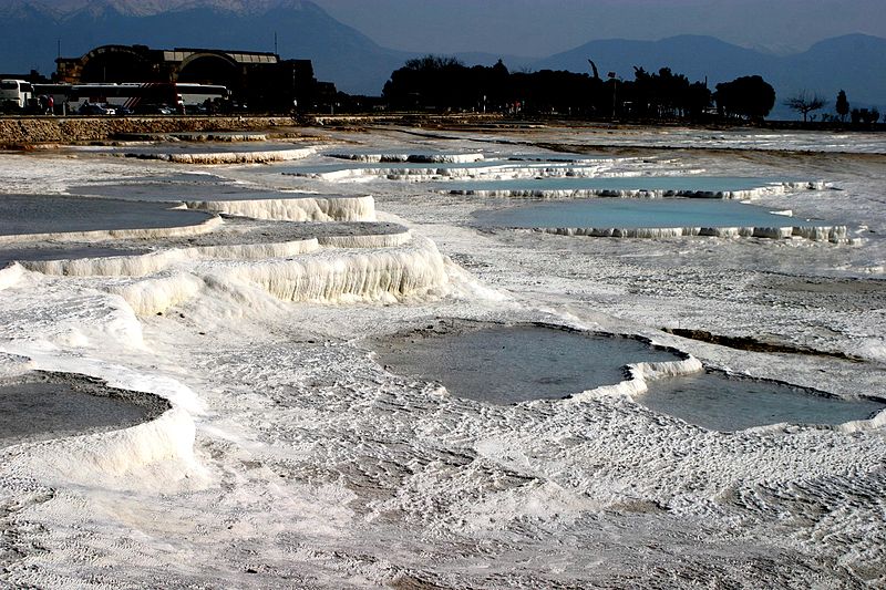 File:Hot springs of Pamukkale.JPG