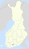 Hyvinkää Finlandiako mapan