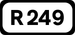 Straßenschild R249}}