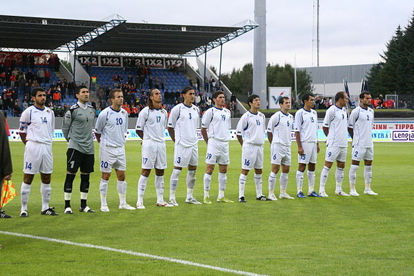 Azerbaijani squad in 2008.