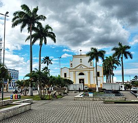 Praça Augusto Severo e Igreja Matriz de Nossa Senhora da Conceição