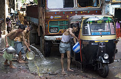 Car wash Calcutta Kolkata India