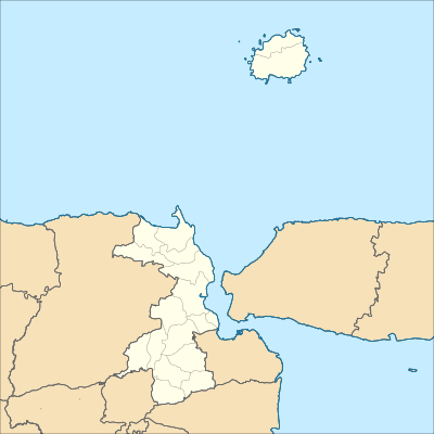 Location map Kabupaten Gresik