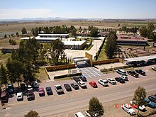 Fotografía aérea del Instituto Tecnológico El Llano.