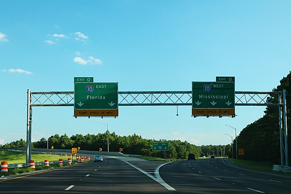 Southern terminus at I-10 in Mobile