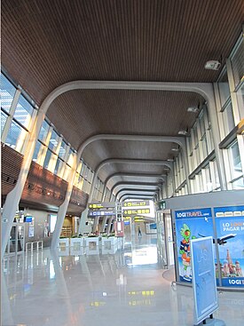 A l'intérieur du terminal